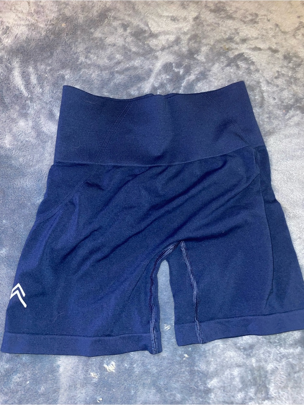 Oner Active Navy High-Rise Athletic Bike Shorts